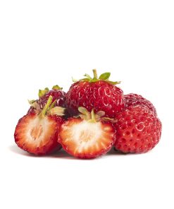 Mieze Schindler aardbeien van aardbeiplant