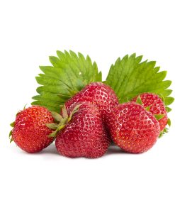 Elsanta aardbeien van aardbeiplanten