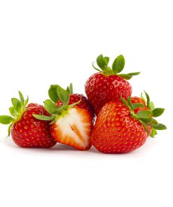 Dahli aardbeien van aardbeiplanten