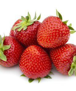 Verdi aardbeien van aardbeiplanten