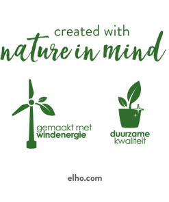elho Gieter 10ltr – gemaakt van 100% gerecycled plastic, met windenergie, 100% recyclebaar
